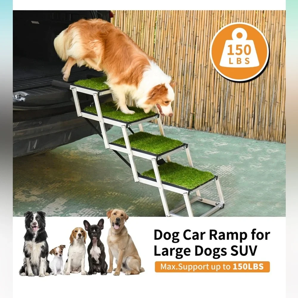 LOOBANI Dog Ramps for Large Dogs up to 200 lbs